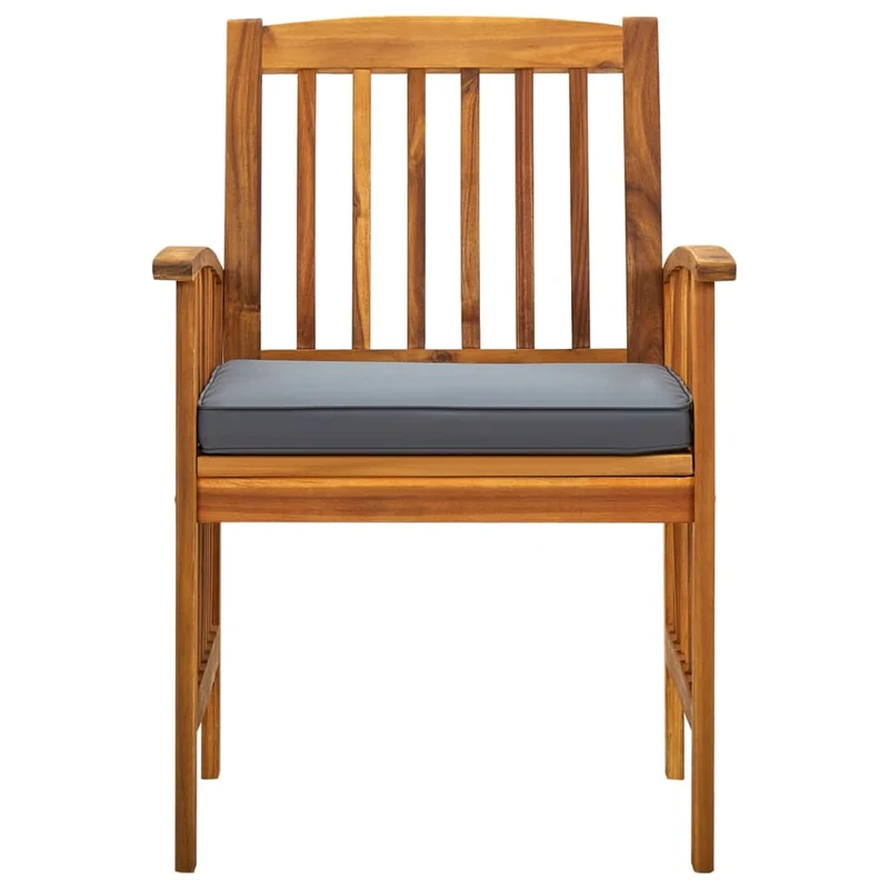 Mobilier à dîner de jardin 7 pièces avec coussins acacia solide 02_0014804