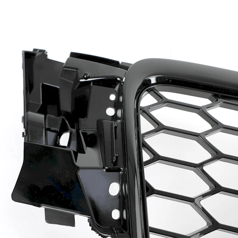 Grille Calandre Style RS4 Noir Brillant Audi A4 B8 2009-2012