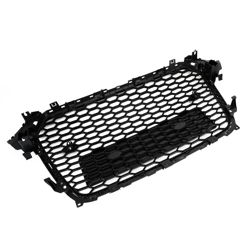 Grille Avant Style RS4 Noir Brillant Audi A4 S4 2013-2016