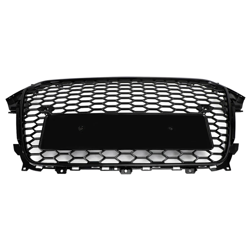 Grille Avant Style RS4 Noir Brillant Audi A4 S4 2013-2016