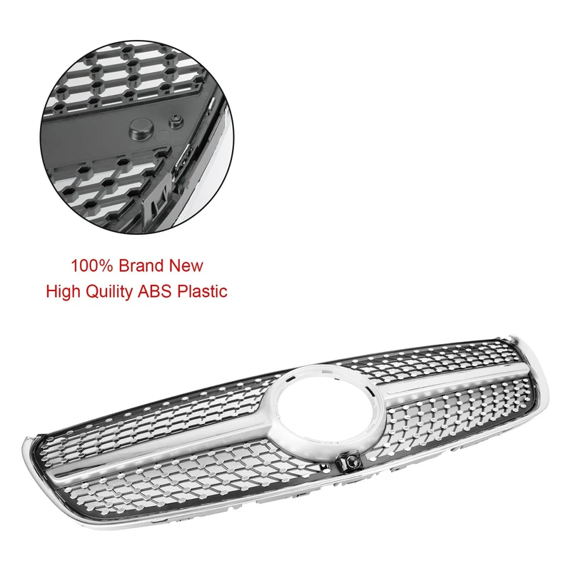 Grille Calandre Supérieure Diamant Mercedes Classe V W447 2014-2019
