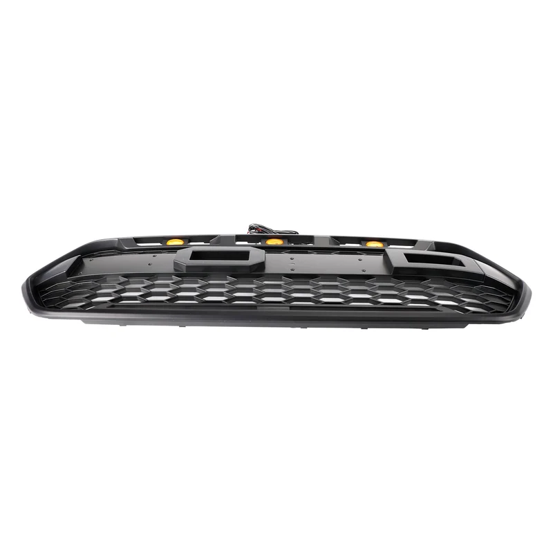 GZ.A FT-QX-DD Calandre Ford Transit 2018-2023 Noir Mat Éclairage