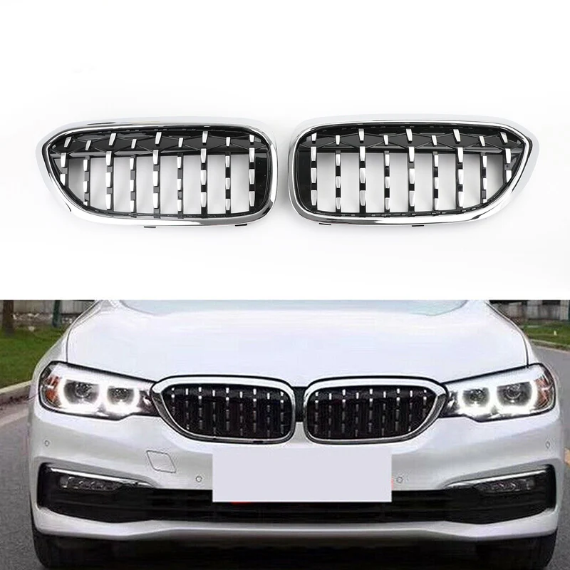 Calandres Avant Diamant Chromé BMW G30 G38 2017-2019