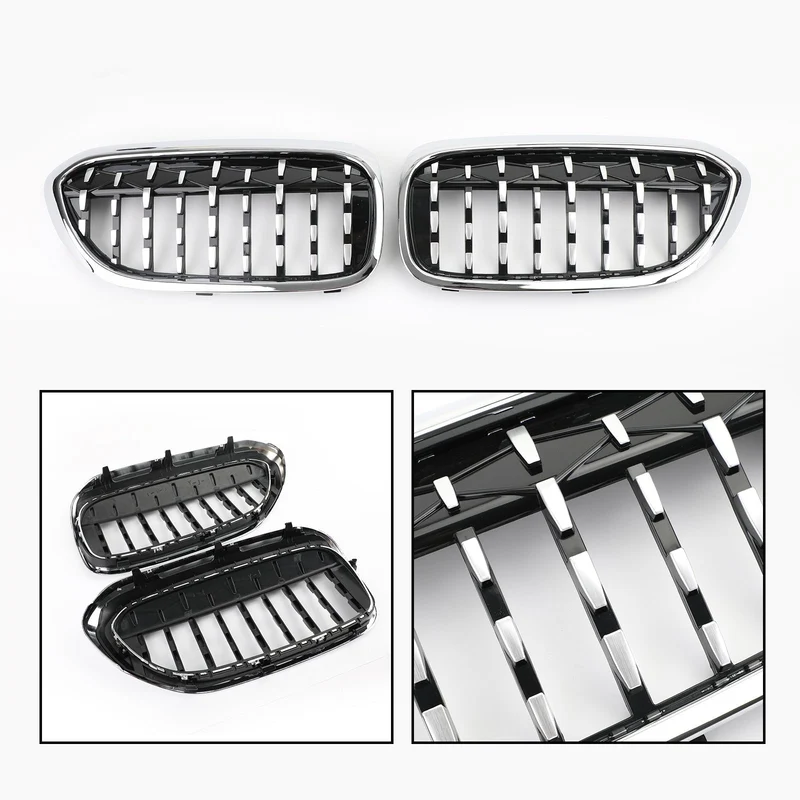 Calandres Avant Diamant Chromé BMW G30 G38 2017-2019