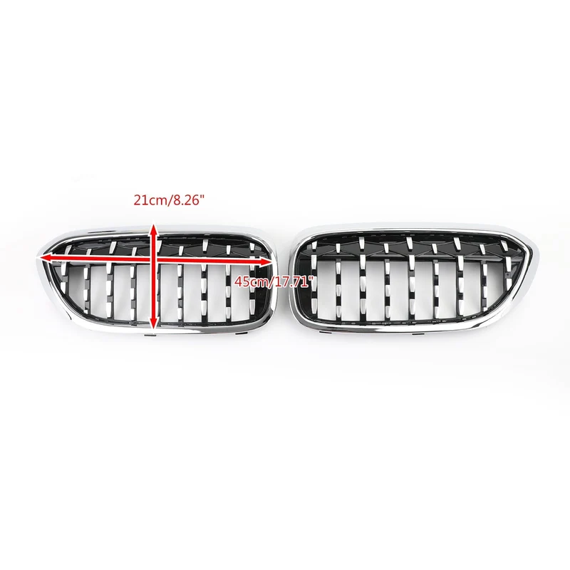Calandres Avant Diamant Chromé BMW G30 G38 2017-2019
