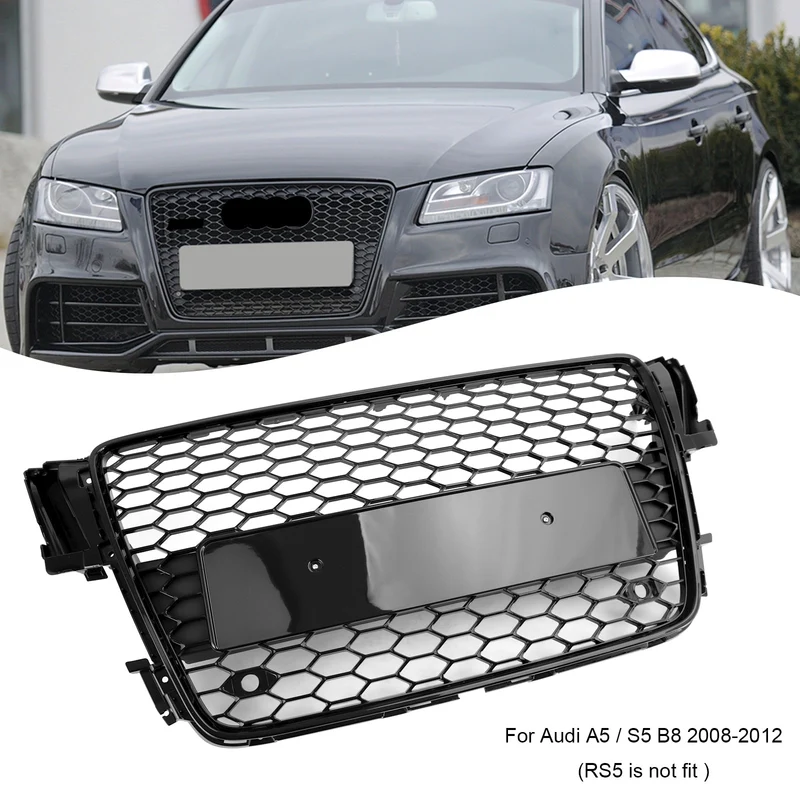 Calandre Sport Alvéolée Style RS5 Audi A5/S5 B8 2008-2012