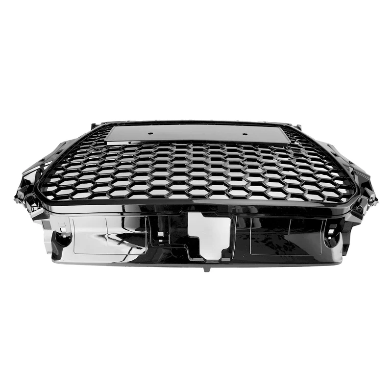 Grille Avant Nid d'Abeille Style RS3 Noir Brillant Audi A3