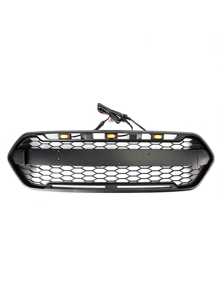 Calandre Avant Style Raptor Ford Transit Custom 2018-2023 3LED