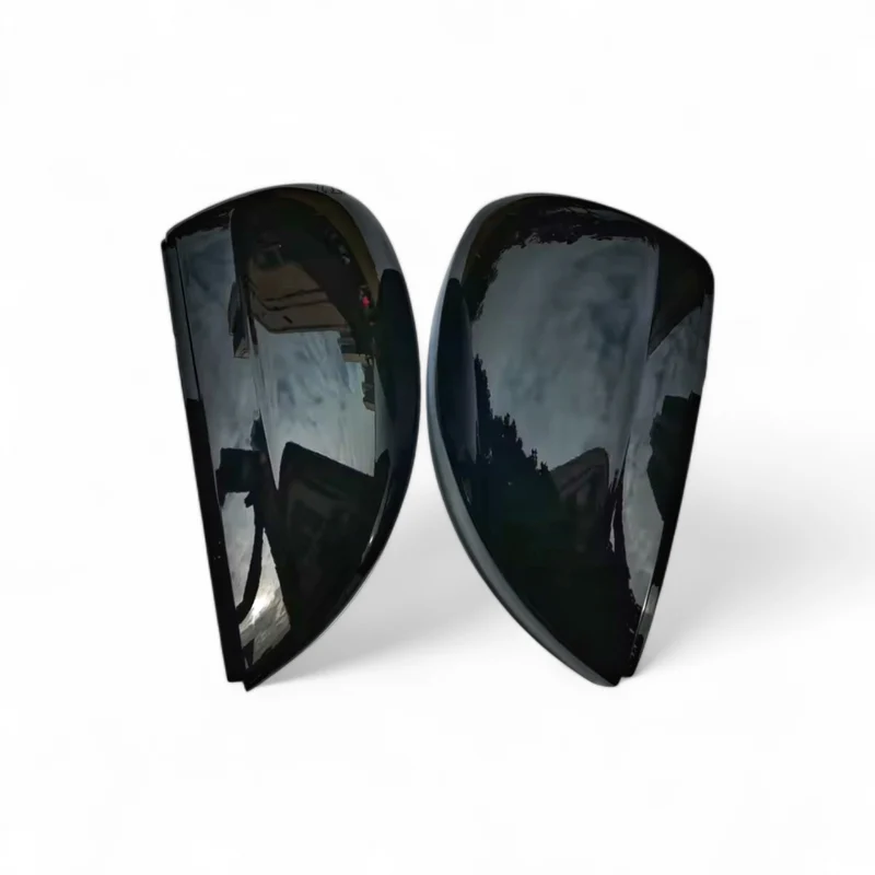 Coques Rétroviseurs Noir Brillant VW Tiguan 2 Sans Side Assist
