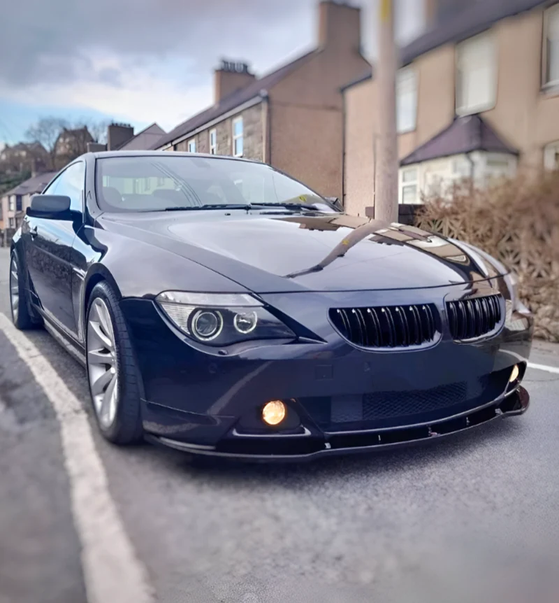 Grilles Calandre Noires Brillantes BMW Série 6 E63 E64 2003-2010