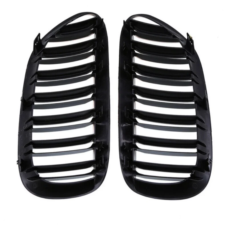 Grilles Calandre Noires Brillantes BMW Série 6 E63 E64 2003-2010