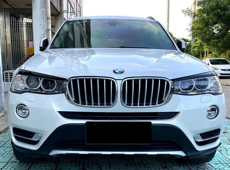 Paupières Phares Avant Performance BMW X3 F25 Noir Brillant