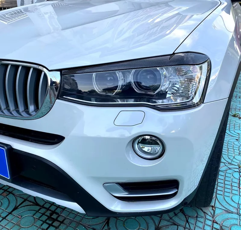 Paupières Phares Avant Performance BMW X3 F25 Noir Brillant
