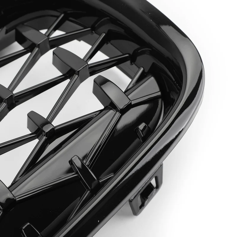 Grilles Calandre Diamantées BMW F30 Gloss Black 2012-2016