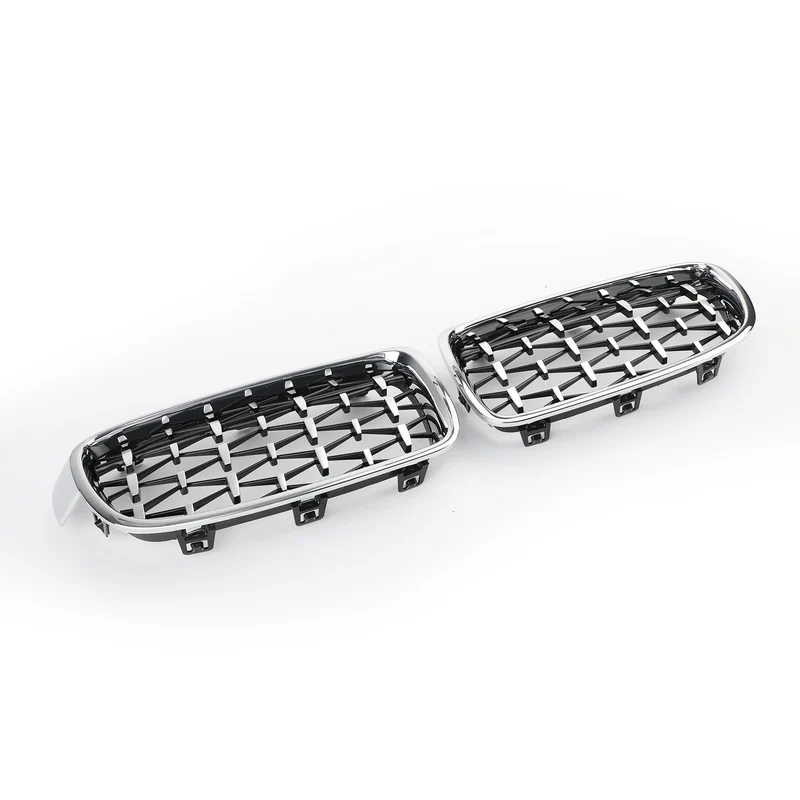 Grilles Calandre Diamantées BMW F30 Gloss Black 2012-2016