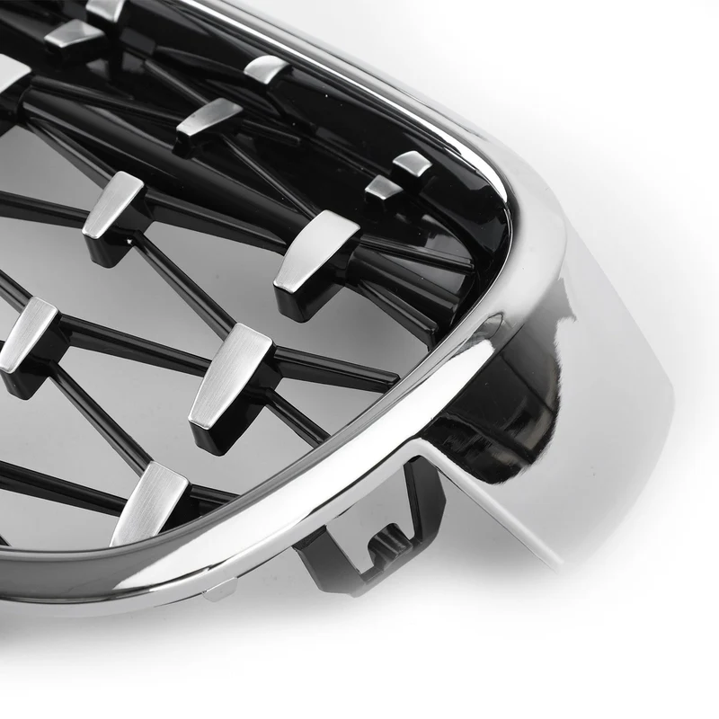 Grilles Calandre Diamantées BMW F30 Gloss Black 2012-2016