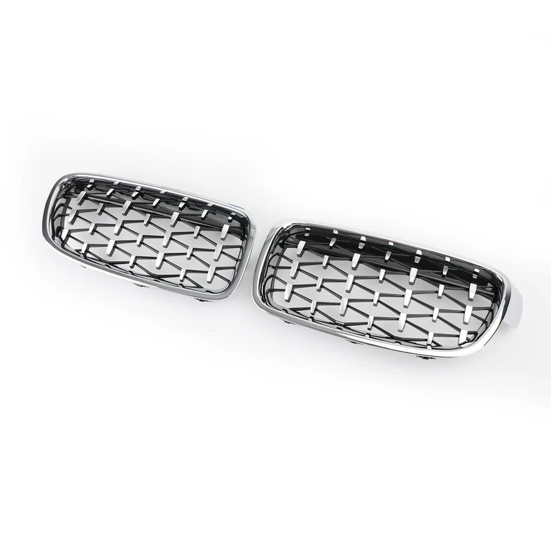 Grilles Calandre Diamantées BMW F30 Gloss Black 2012-2016