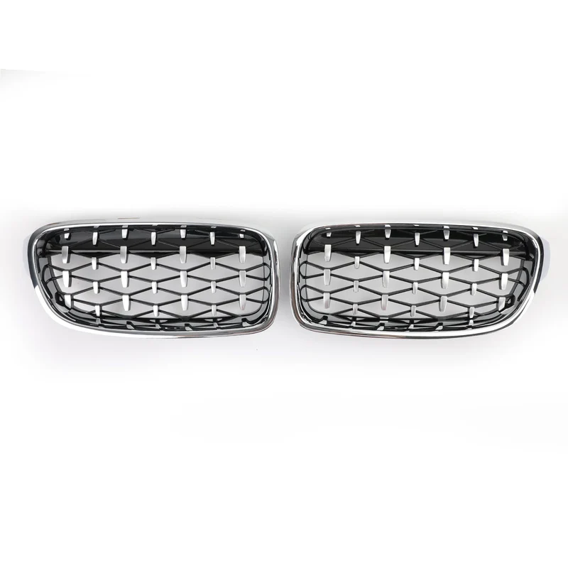 Grilles Calandre Diamantées BMW F30 Gloss Black 2012-2016