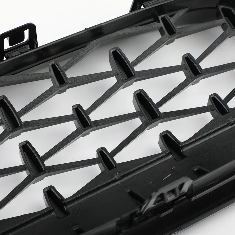 Grilles Calandre Diamantées BMW F30 Gloss Black 2012-2016