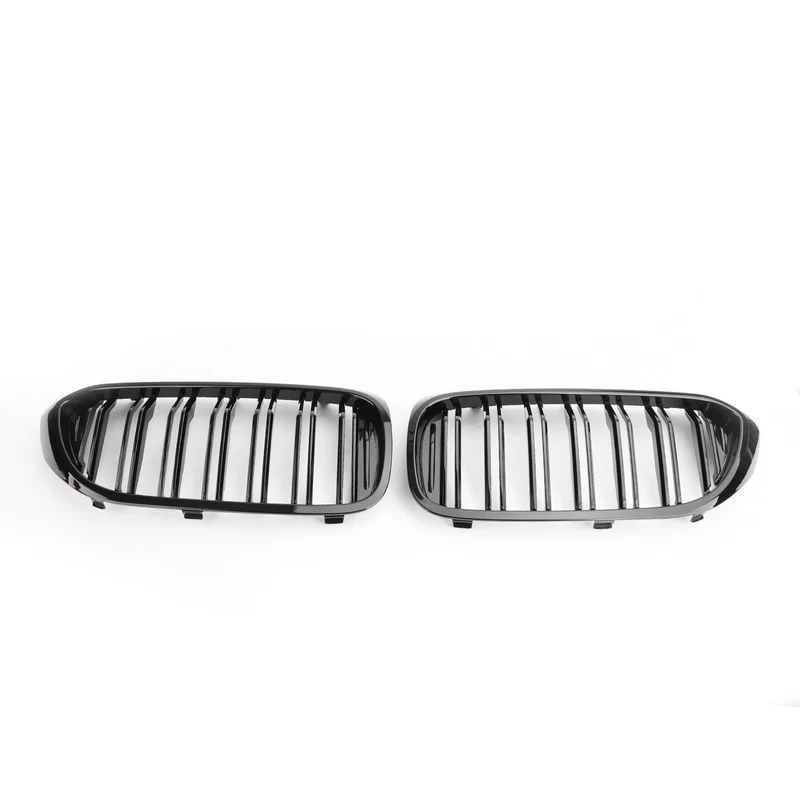 Calandre Double Lamelle BMW Série 5 G30 G31 Noir Brillant 2017-2019