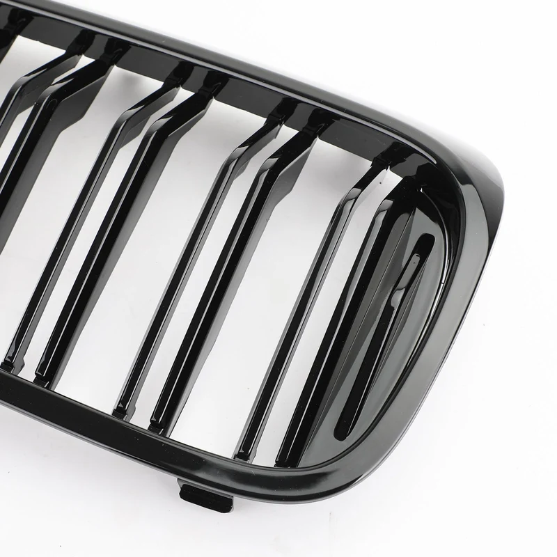 Calandre Double Lamelle BMW Série 5 G30 G31 Noir Brillant 2017-2019