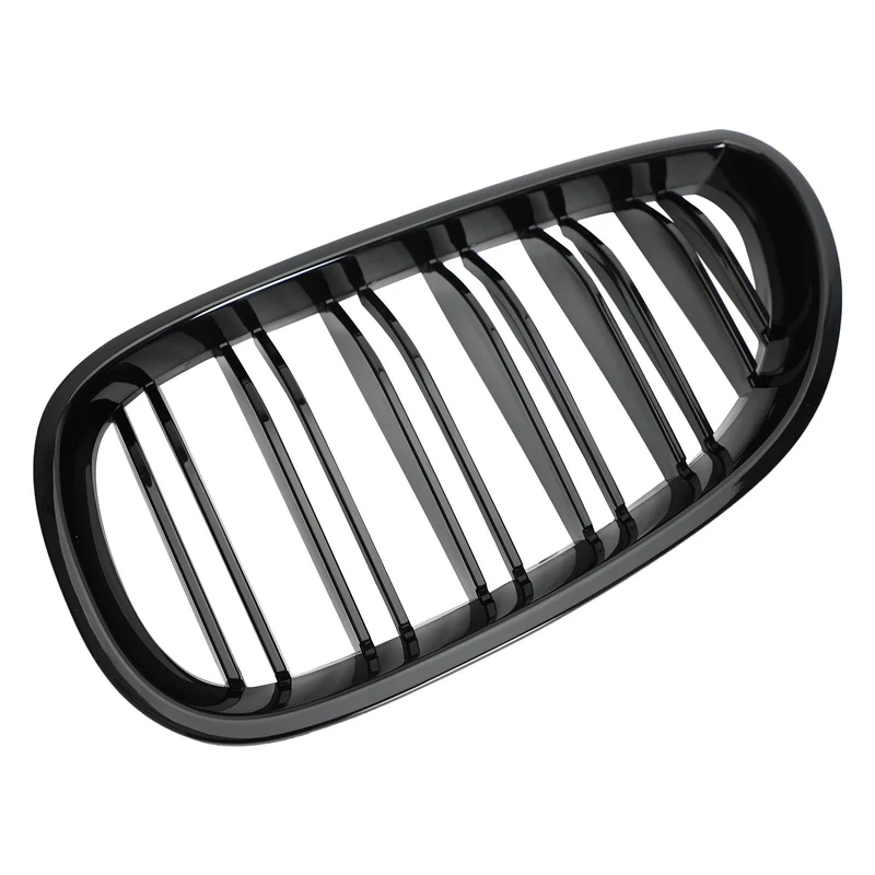 Grille Pare-Chocs Avant BMW E60 E61 Noir Brillant 2004-2009
