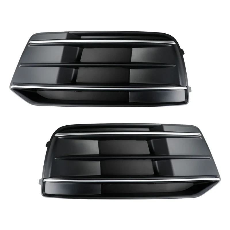 Inserts de calandre pare-chocs avant Audi Q5 noir chrome