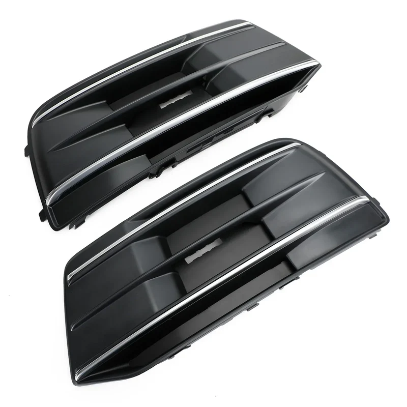 Inserts de calandre pare-chocs avant Audi Q5 noir chrome
