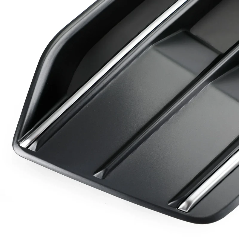 Inserts de calandre pare-chocs avant Audi Q5 noir chrome