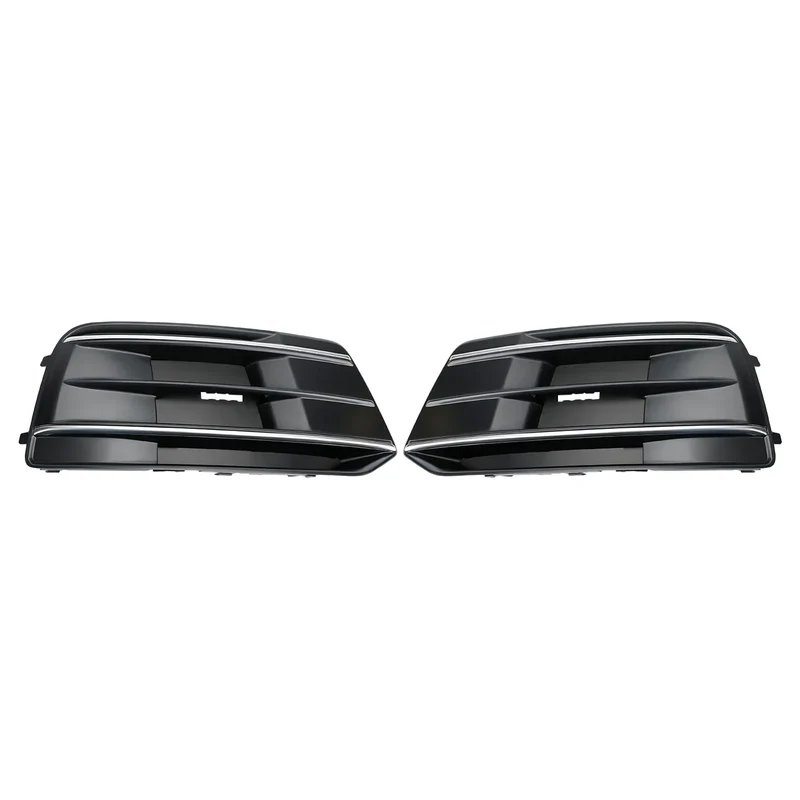 Inserts de calandre pare-chocs avant Audi Q5 noir chrome