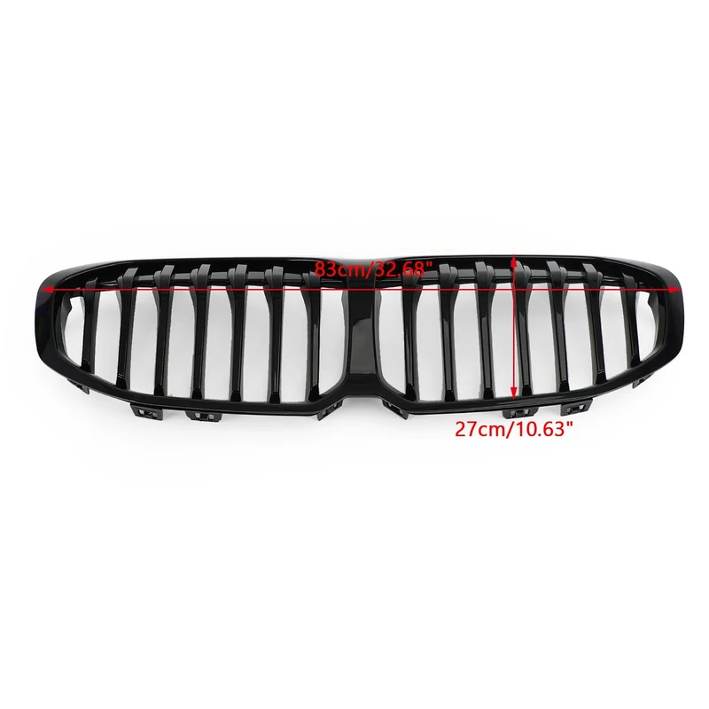 Grille Avant Noir Brillant BMW F40 Série 1 2019-2023