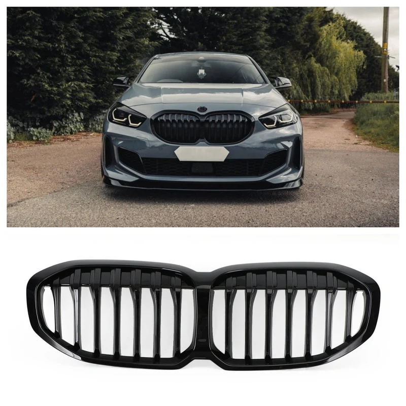 Grille Avant Noir Brillant BMW F40 Série 1 2019-2023
