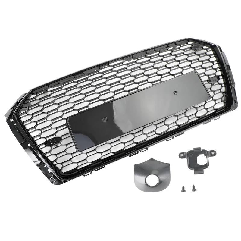 Grille Avant RS4 Style Nid D'abeille Noire Audi A4 S4
