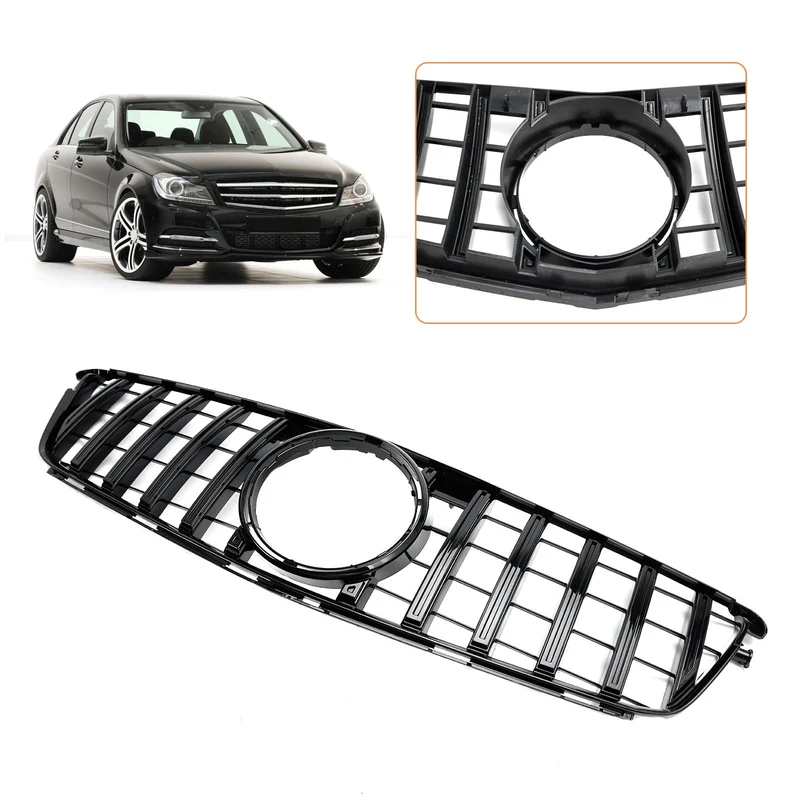 Grille Avant GTR Style Mercedes Classe C W204 2008-2014