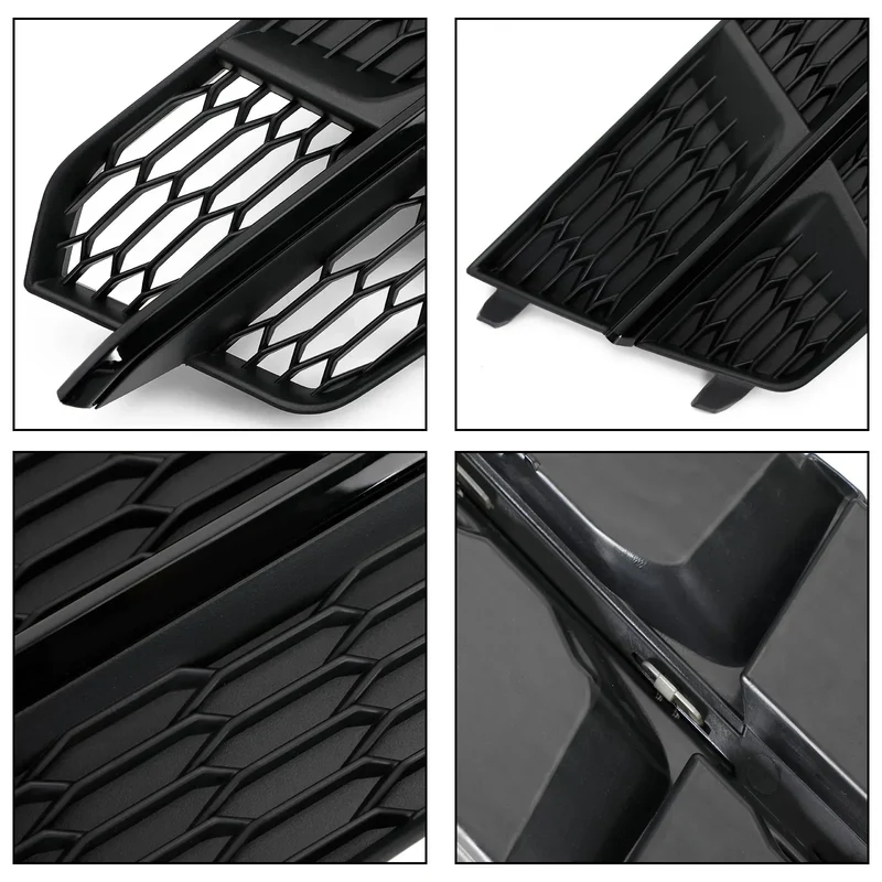 Grille Inférieure Pare-Chocs Avant Noir Mat Audi A6 C7 S-Line