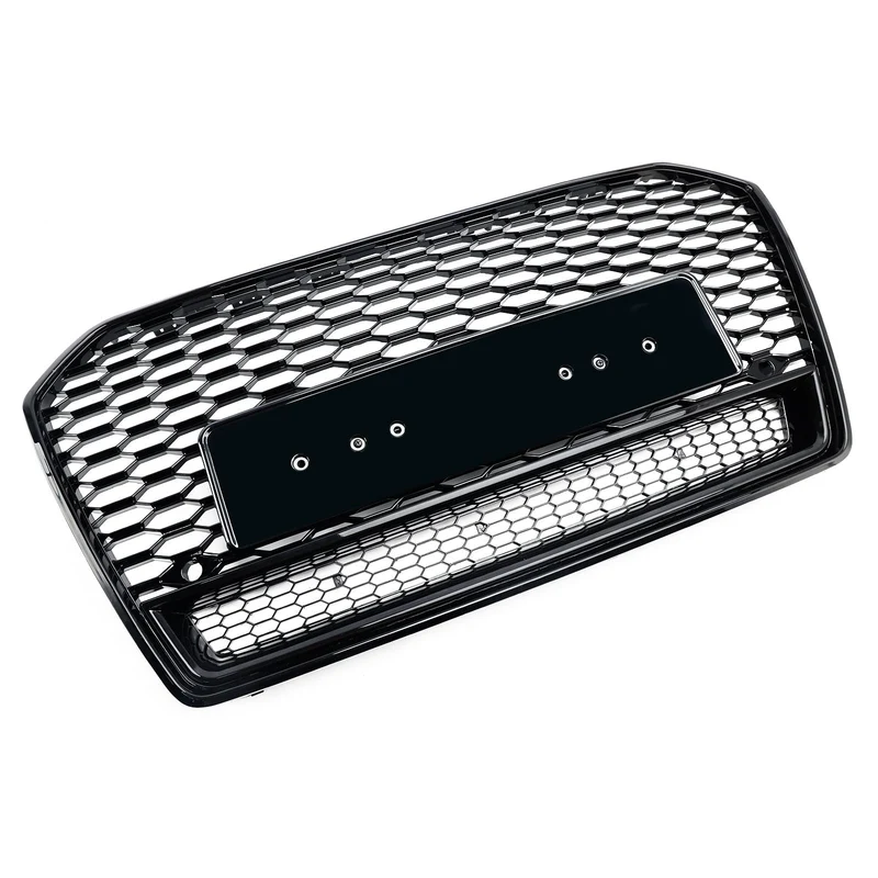 Grille Calandre Avant RS6 Nid D'Abeille Noir Audi A6 S6