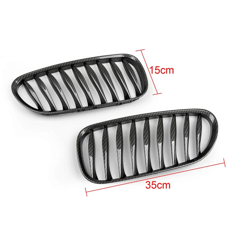 Grilles Avant Sport BMW Z4 E85 E86 Noir Mat Carbone 2003-2008