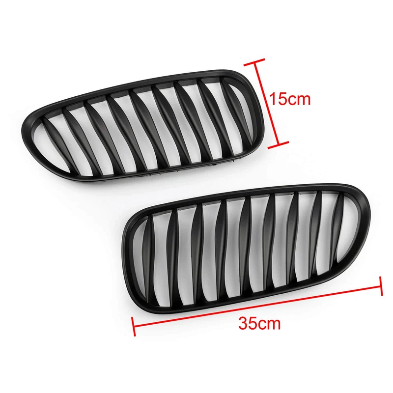 Grilles Avant Sport BMW Z4 E85 E86 Noir Mat Carbone 2003-2008