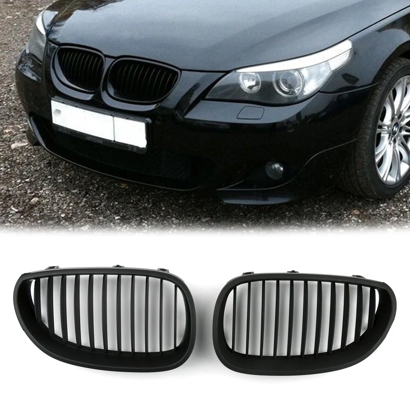 Calandre Avant BMW E60 E61 Série 5 Noir Brillant 2003-2010