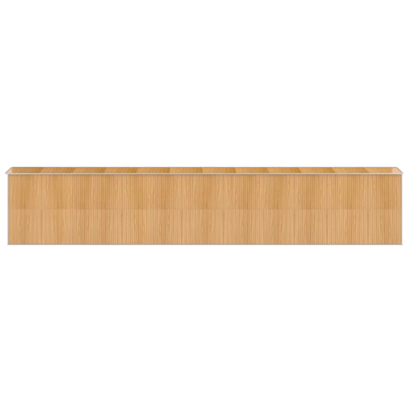 Abri de jardin cabane cabanon maison de stockage remise extérieur hangar outils robuste clair 192 x 1021 x 223 cm acier galvanisé marron 02_0022299