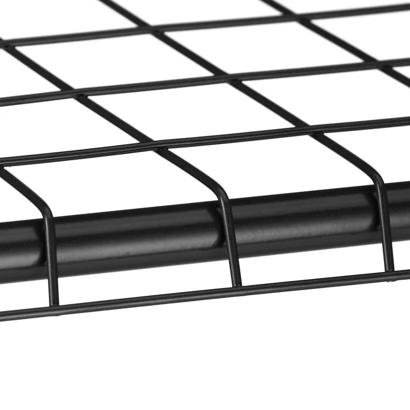 Étagère à plantes extensible pratique 5 niveaux 80 x 30 x 150 cm en métal noir 13_0016536