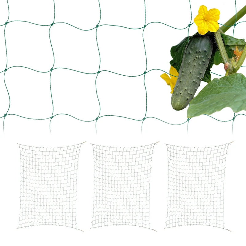 Lot de 4 tuteurs pour plantes grimpantes jardin support de croissance en plastique vert 13_0015655