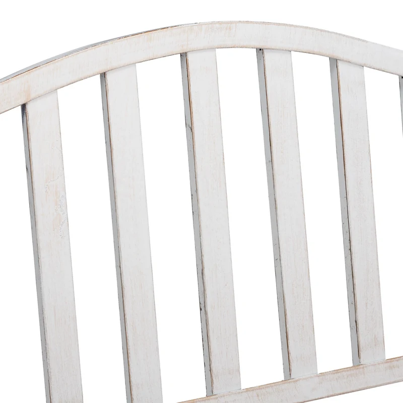 Banc de jardin avec table intégrée 150 x 58,5 x 89 cm pour 3 personnes style élégant en acier gris 13_0010638