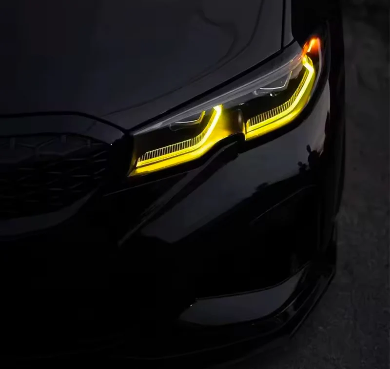 Module LED Angel Eyes Jaune CSL BMW Série 3 G20