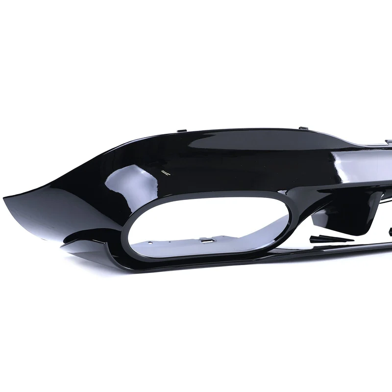 Diffuseur Pare-Choc Arrière Mercedes CLA C118 2019-2025 Noir Brillant
