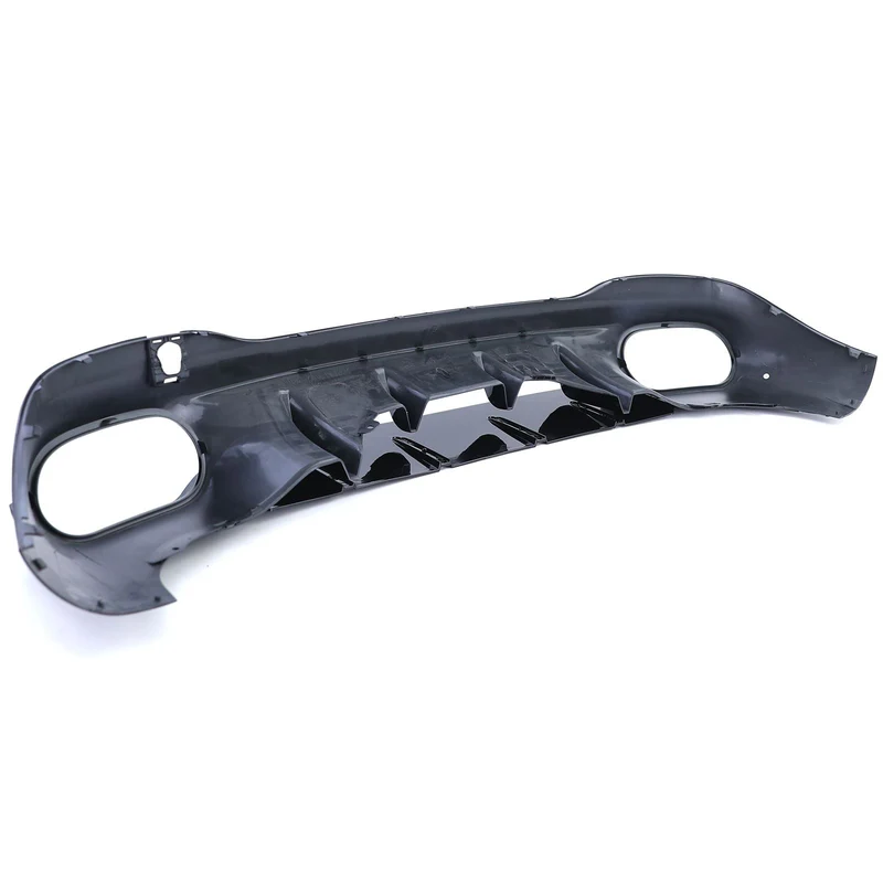 Diffuseur Pare-Choc Arrière Mercedes CLA C118 2019-2025 Noir Brillant