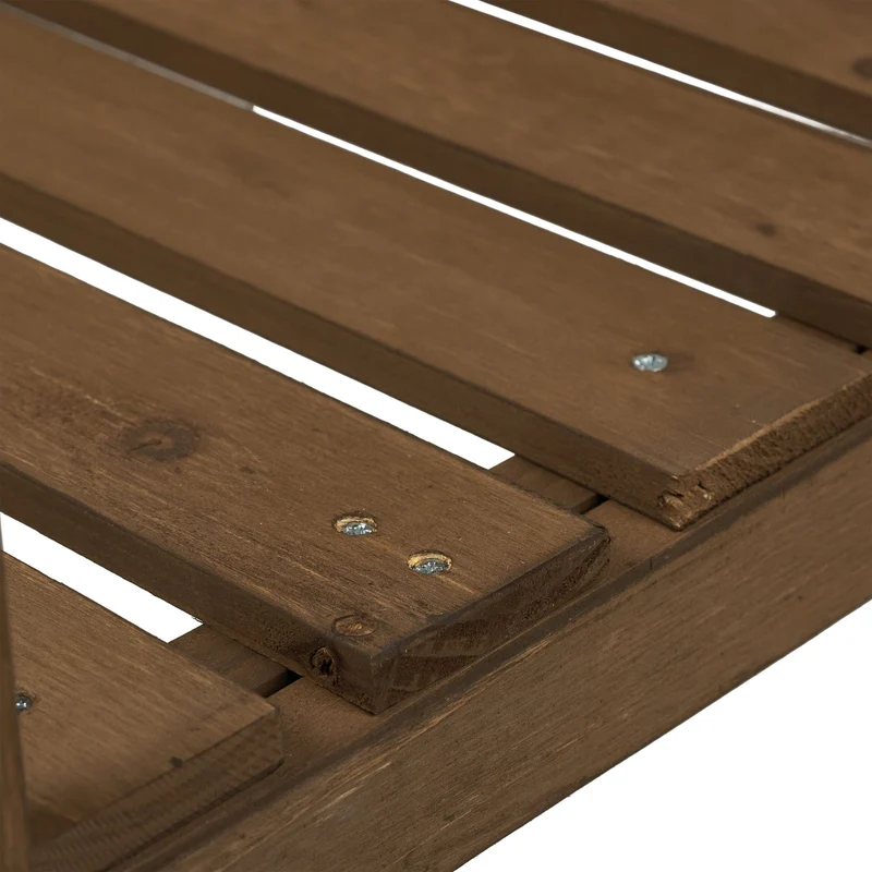 Porte-potager surélevé pour terrasse balcon jardin 80 x 74 x 38 cm avec étagère ergonomique en sapin naturel 13_0011676