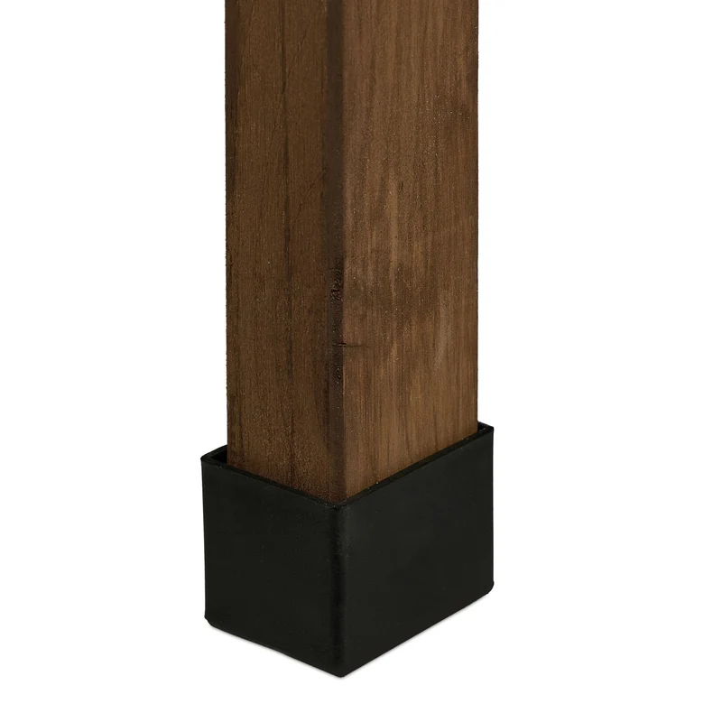 Porte-potager surélevé pour terrasse balcon jardin 80 x 74 x 38 cm avec étagère ergonomique en sapin naturel 13_0011676