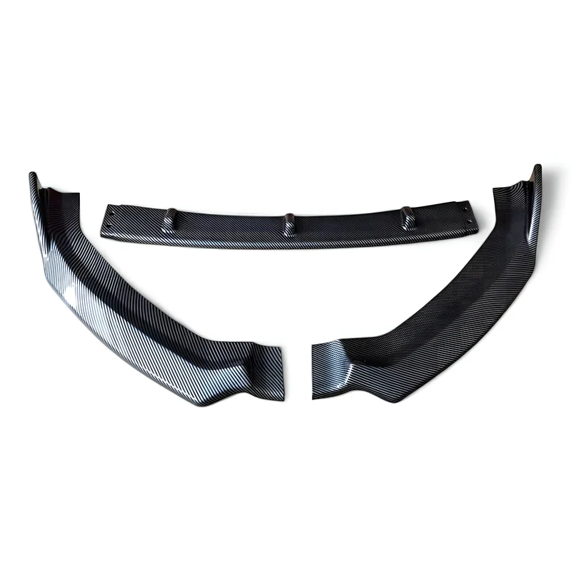 Lame Avant Splitter Pare-Choc Audi A3 S3 8V Noir Brillant