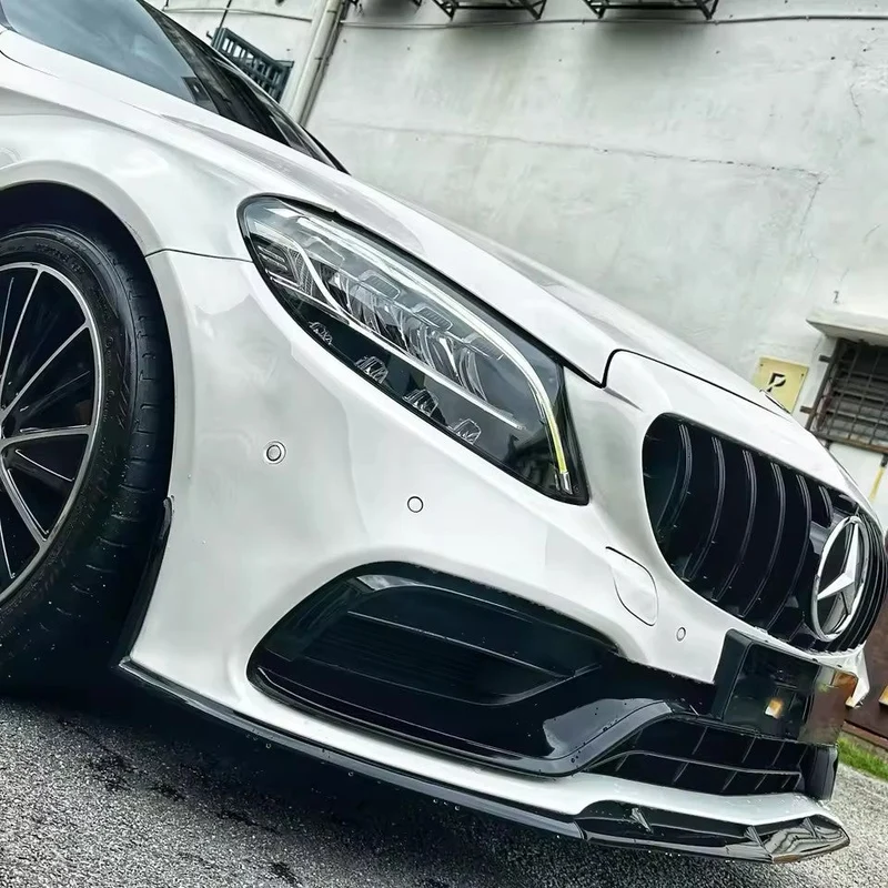 Lame Avant Splitter Pare-Choc Mercedes Classe C W205 C63 AMG